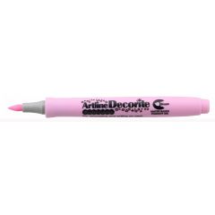 Artline, Marker ARTLINE Decorite, varf flexibil (tip pensula) - roz pastel - autograf.ro