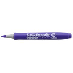 Artline, Marker ARTLINE Decorite, varf flexibil (tip pensula) - mov pastel - autograf.ro