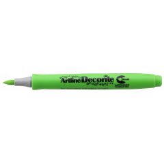Artline, Marker ARTLINE Decorite, varf flexibil (tip pensula) - vernil - autograf.ro
