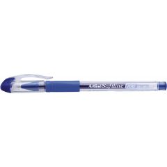 Artline, Pix cu gel ARTLINE Softline 1700, rubber grip, varf 0.7mm - albastru - autograf.ro