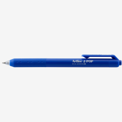 Pixuri Leitz Artline, Pix cu gel ARTLINE J-Pop Eco Green, rubber grip, varf 0.7mm - albastru - autograf.ro