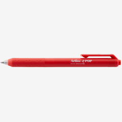 Pixuri Leitz Artline, Pix cu gel ARTLINE J-Pop Eco Green, rubber grip, varf 0.7mm - rosu - autograf.ro