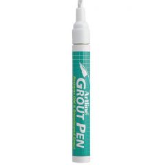 Artline, Marker ARTLINE 419 Grout Pen, pentru rosturi, corp metalic, varf tesit, 2.0-4.0mm - alb - autograf.ro