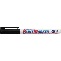 Carioci cu vopsea, Marker cu vopsea ARTLINE 444XF, corp metalic, varf rotund 0.8mm - negru - autograf.ro
