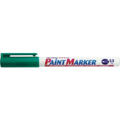 Carioci cu vopsea, Marker cu vopsea ARTLINE 444XF, corp metalic, varf rotund 0.8mm - verde - autograf.ro