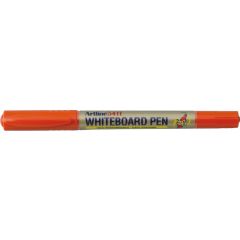 Raspundel Istetel, Marker pentru tabla de scris ARTLINE 541T, doua capete - varfuri rotunde 0.4mm/1.0mm - portocaliu - autograf.ro