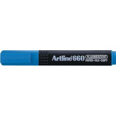 Raspundel Istetel, Textmarker ARTLINE 660, varf tesit 1.0-4.0mm - bleu - autograf.ro