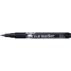 Markere Artline, CD/DVD-marker ARTLINE 883, corp plastic, varf rotund 0.5mm - negru - autograf.ro