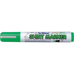Raspundel Istetel, T-Shirt marker ARTLINE, corp plastic, varf rotund 2.0mm - verde fluorescent - autograf.ro