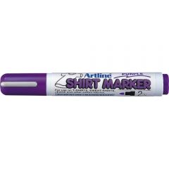 Markere, T-Shirt marker ARTLINE, corp plastic, varf rotund 2.0mm - mov - autograf.ro