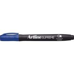 Markere Penac Caran dAche Q-connect Artline, Permanent marker ARTLINE Supreme, corp plastic, varf rotund 1.0mm - albastru - autograf.ro