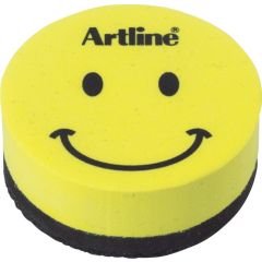 Accesorii pentru table magnetice si flipchart, Burete magnetic ARTLINE Smiley, pentru table magnetice de scris - autograf.ro