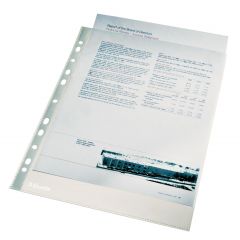 Esselte, Folie de protectie ESSELTE, A4, 40 mic, 100 buc/set, cristal - autograf.ro