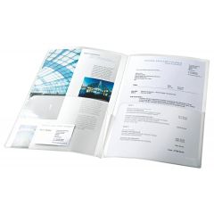 Esselte, Mapa de prezentare ESSELTE, PP, A4, 180 mic, 5 buc/set, standard, transparent - autograf.ro
