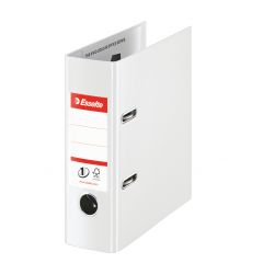 Bibliorafturi Donau Esselte, Biblioraft ESSELTE No.1 Power Vivida, PP/PP, A5, 75 mm, alb - autograf.ro
