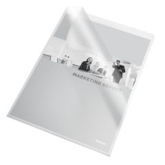 Esselte, Mapa de protectie Esselte, PP, partial reciclat, reciclabil, A4, 115 mic, 10 buc/set, standard - autograf.ro