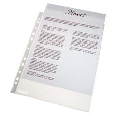 Esselte, Folie de protectie ESSELTE, A4, 43 mic, 100 buc/set, standard - autograf.ro