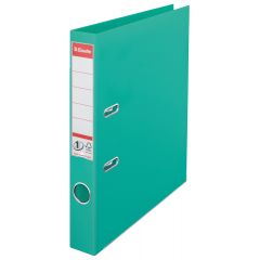 Esselte, Biblioraft Esselte No.1 Power, PP/PP, A4, 50 mm, menta - autograf.ro