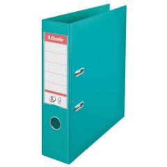 Esselte, Biblioraft ESSELTE No.1 Power, PP/PP, A4, 75 mm, turcoaz - autograf.ro