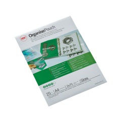 Gbc, Folie laminare GBC, la cald, pre-perforata, A4+, 75 mic, 25 buc/set - autograf.ro