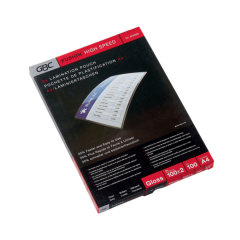 Laminatoare Gbc, Folie laminare GBC HiSpeed, la cald, rapida, A4, 100 mic, 100 buc/set - autograf.ro