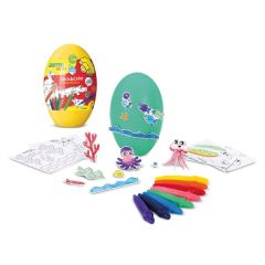 Jucarii Giotto, Display GIOTTO be-be Stick and Color Egg, 9 buc/display - autograf.ro