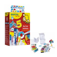 Acuarele, tempera, ulei, acrilice Giotto, Set articole creative, GIOTTO be-be My First Numbers - autograf.ro