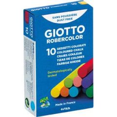Giotto, Creta colorata, cilindrica,  10 buc/cutie, GIOTTO - autograf.ro