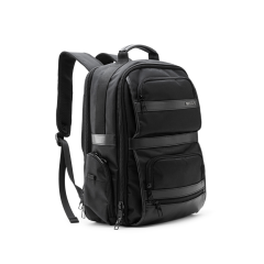 Genti copii Bestlife, Geanta BESTLIFE Aster, 30x42x10cm, compartiment laptop si tableta 15.6 inch, negru - autograf.ro