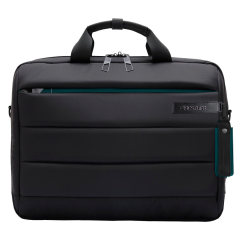 Genti copii Bestlife, Geanta BESTLIFE CPlus, 33x41x9cm, compartiment tableta si laptop 15.6 inch, negru/gri petrol - autograf.ro