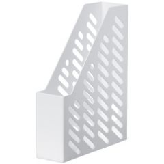 Creativitate la birou Han, Suport vertical plastic pentru cataloage HAN Klassik - alb - autograf.ro