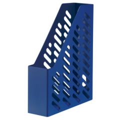 Creativitate la birou Han, Suport vertical plastic pentru cataloage HAN Klassik - albastru - autograf.ro