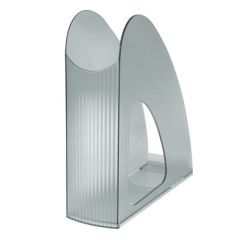 Raspundel Istetel Han, Suport vertical plastic pentru cataloage HAN Twin - transparent gri - autograf.ro