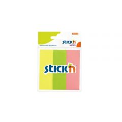 STICK'n  , Stick notes index 76 x 25 mm, 3 x 50 file/set, Stick
