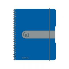 Caiete, CAIET A5 80F SPIRALA ELASTIC PERFORAT EOTG COPERTA PP ALBASTRU OPAC - autograf.ro