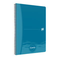 Caiet dictando Hamelin, Caiet A4 Oxford Office Oceanis, 90 file, hartie Optik 90g/mp, spira dubla, scribzee, dictando, diverse culori - autograf.ro