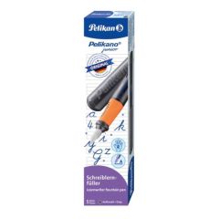 Stilou Pelikan, STILOU PELIKANO JUNIOR, PENITA A, GRIP ERGONOMIC, PENTRU DREPTACI, CULOARE ANTRACIT, IN CUTIE DE CARTON - autograf.ro