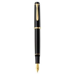 Stilou caligrafic, STILOU CLASIC P200 M CU PATRON,,PENITA DIN OTEL INOXIDABIL ACCESORII PLACATE CU AUR,CORP NEGRU - autograf.ro