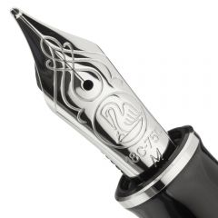 Stilou caligrafic, PENITA M DIN AUR DE 18K/750 PLACATA CU RODIU PENTRU STILOU M805 - autograf.ro