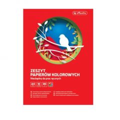 Hartie creponata, glasata, colorata, HARTIE GLASATA A4 SET 10 FILE - autograf.ro