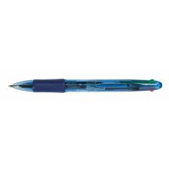 Pixuri Q-connect, Pix cu 4 culori, varf 1.0 mm, rubber grip, Q-Connect - (N,A,R,V) - autograf.ro