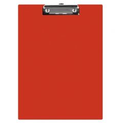 Clipboard-uri Q-connect, Clipboard simplu A5, plastifiat PVC, Q-Connect - rosu - autograf.ro