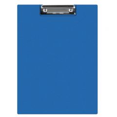 Clipboard-uri Q-connect, Clipboard dublu A5, plastifiat PVC, Q-Connect - albastru - autograf.ro