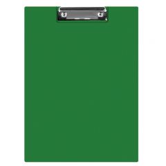 Clipboard-uri Q-connect, Clipboard dublu A5, plastifiat PVC, Q-Connect - verde - autograf.ro