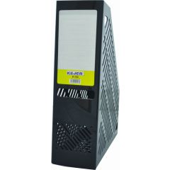 Kejea, Suport vertical plastic pentru cataloage,  75mm, KEJEA - negru - autograf.ro