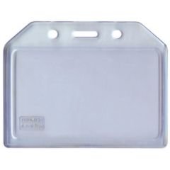 Raspundel Istetel, Buzunar PVC flexibil, pentru ID carduri, 105 x  74mm, orizontal, 5 buc/set, KEJEA - transparent - autograf.ro