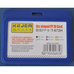 Raspundel Istetel, Suport PP tip arc, pentru carduri,  85 x  55mm, orizontal, 5 buc/set, KEJEA - bleumarin - autograf.ro