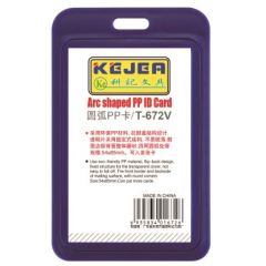 Raspundel Istetel, Suport PP tip arc, pentru carduri,  55 x  85mm, vertical, 5 buc/set, KEJEA - bleumarin - autograf.ro