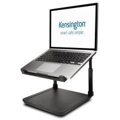 Kensington, Suport pentru laptop Kensington SmartFit, inaltime reglabila, cu suport pentru depozitare, negru - autograf.ro