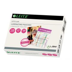 Laminatoare Leitz, Folie laminare LEITZ, la cald, A7, 125 mic, 100 buc/set - autograf.ro